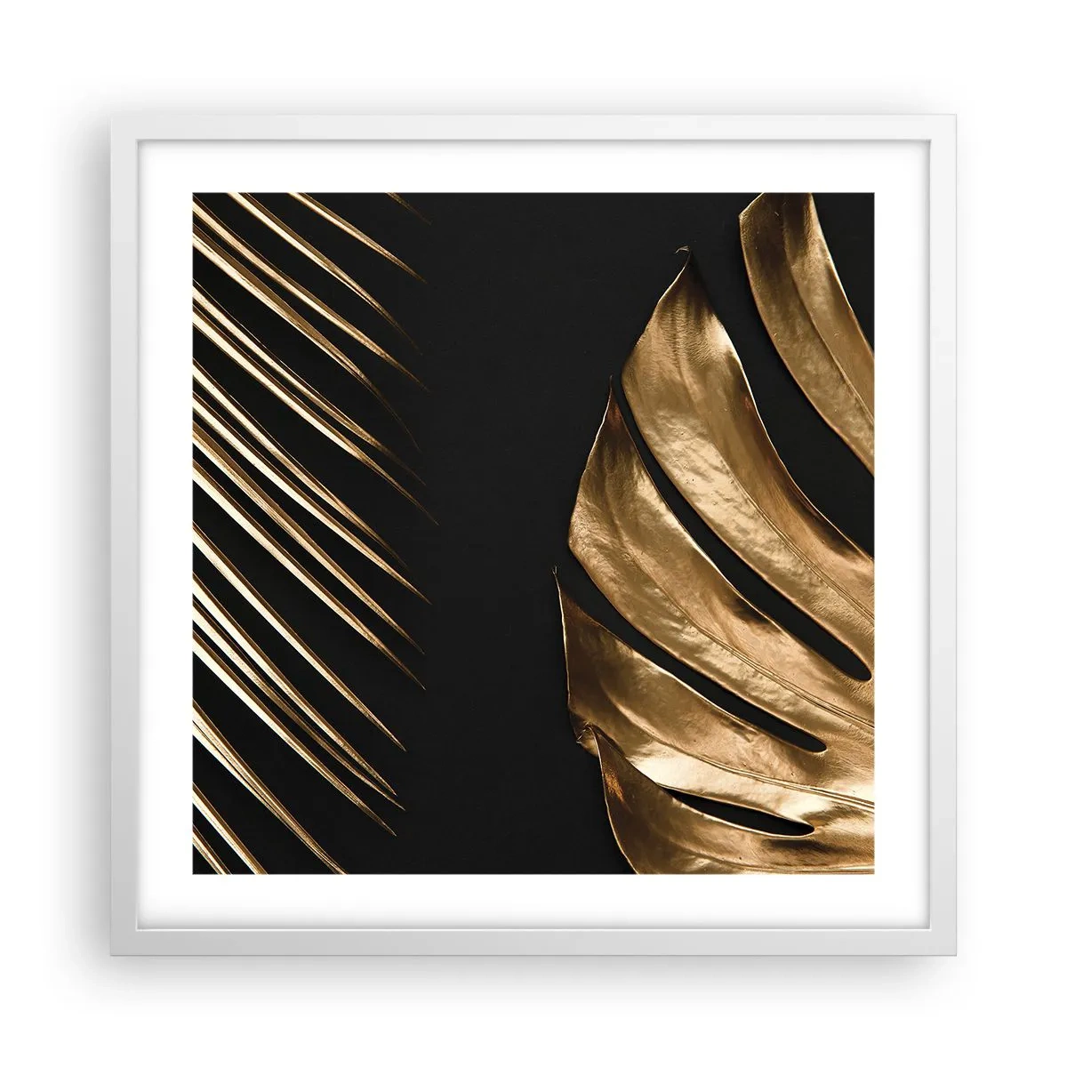 Poster in een witte lijst - Anders en net zo duur - 50x50 cm