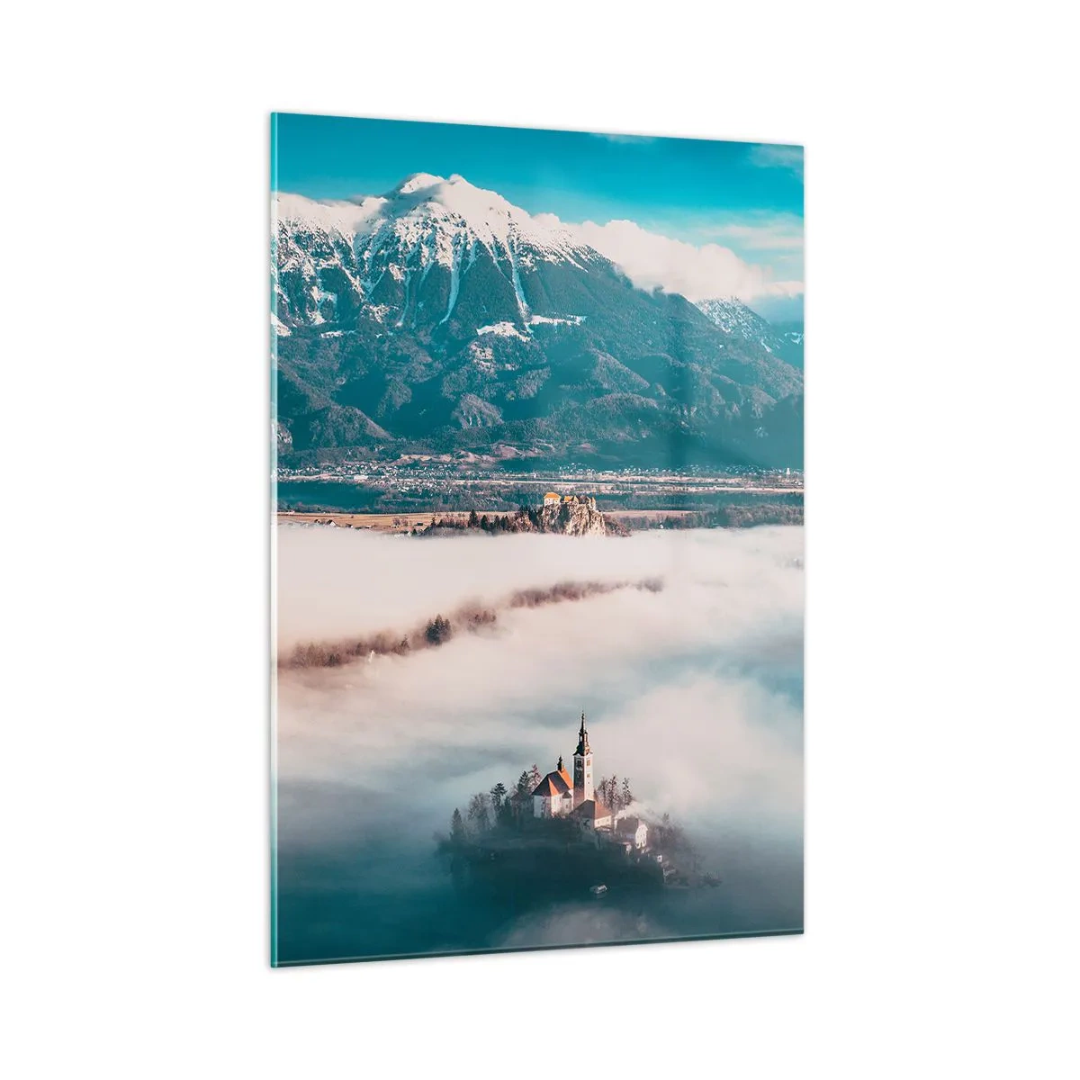 Schilderen op glas - Het begin van een sprookje - 50x70 cm