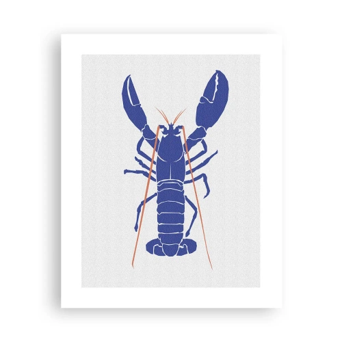 Poster - Heerlijke kreeft in granaatappel - 40x50 cm
