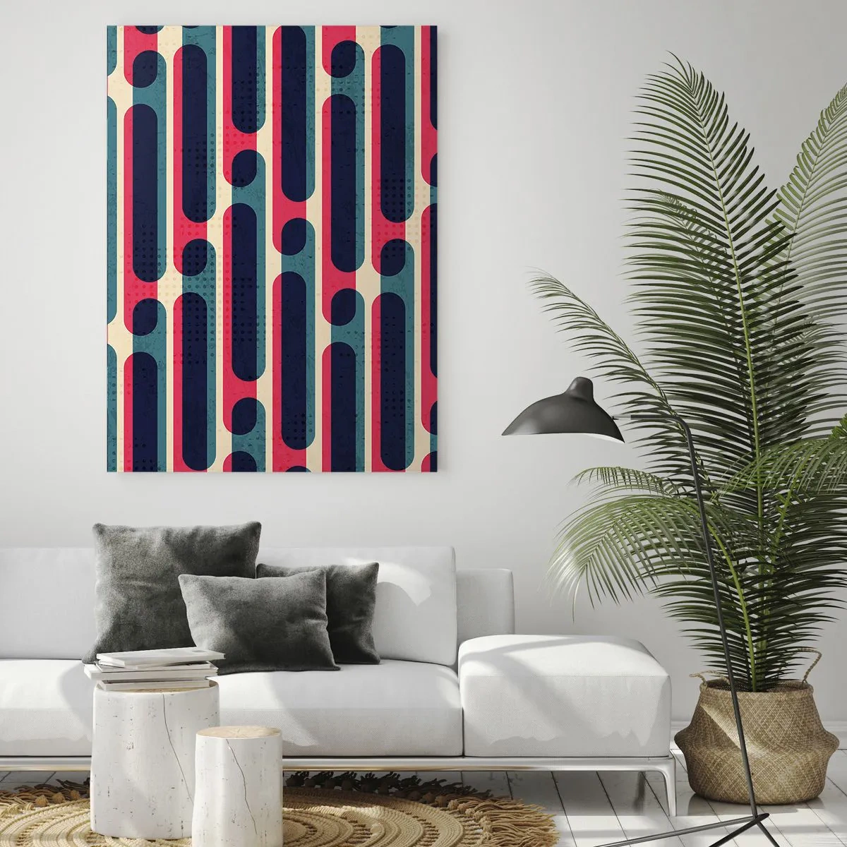 Schilderen op glas - In de diepte en vooruit - 50x70 cm