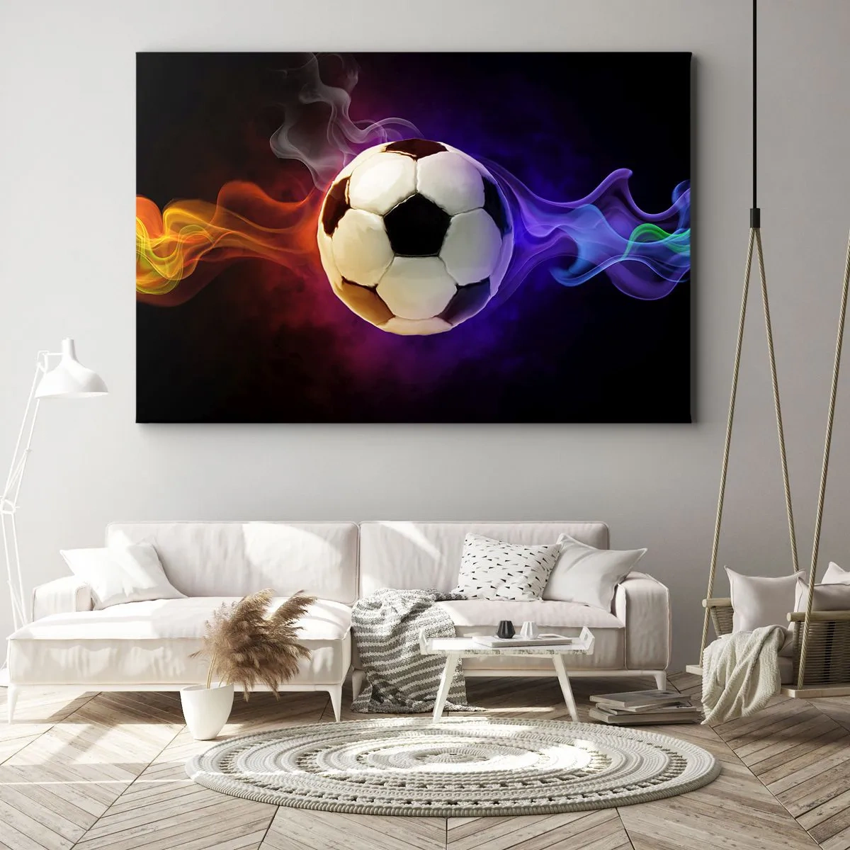 Schilderen op canvas - De magische kracht van het spel - 120x80 cm