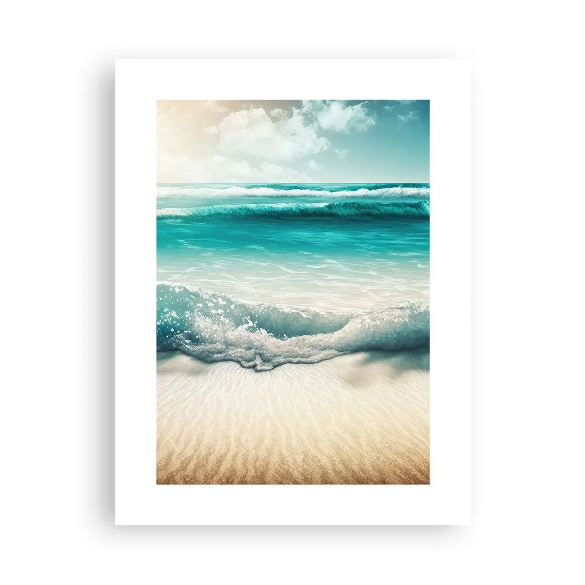 Poster - De vrede van de oceaan - 30x40 cm