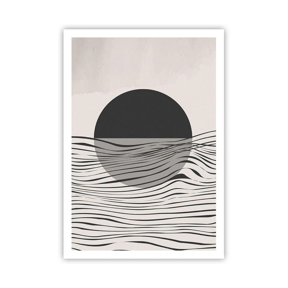 Poster - Halve compositie - 70x100 cm