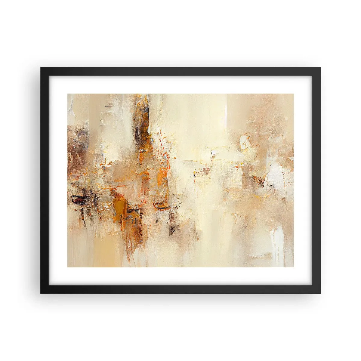 Poster in een zwarte lijst - Ziel van Amber - 50x40 cm