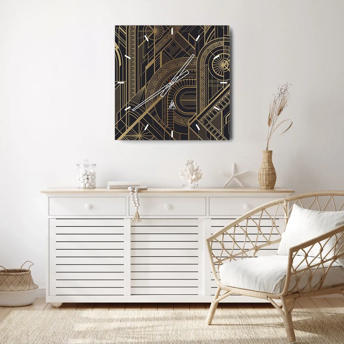 Wandklok - Klok - Concepten, ideeën, plannen - 30x30 cm