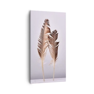 Schilderen op canvas - Tegen het niets - 55x100 cm