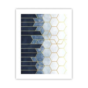 Poster - Compositie in een gesyncopeerd ritme - 40x50 cm