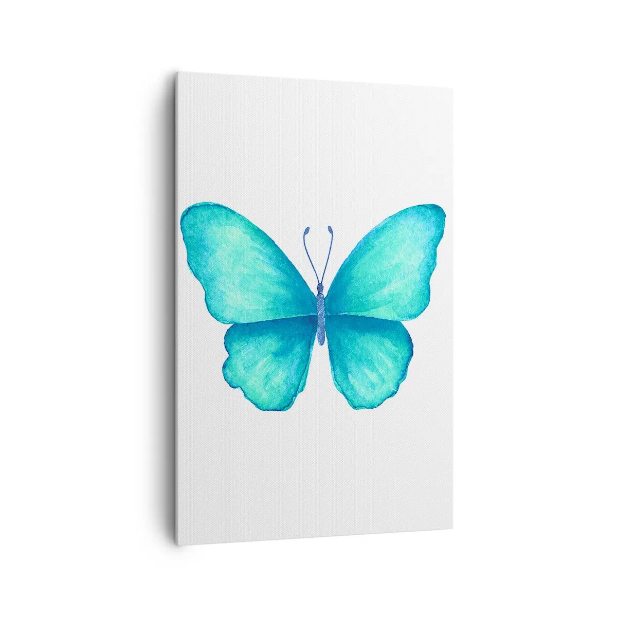 Schilderen op canvas - Turkoois van nature - 80x120 cm