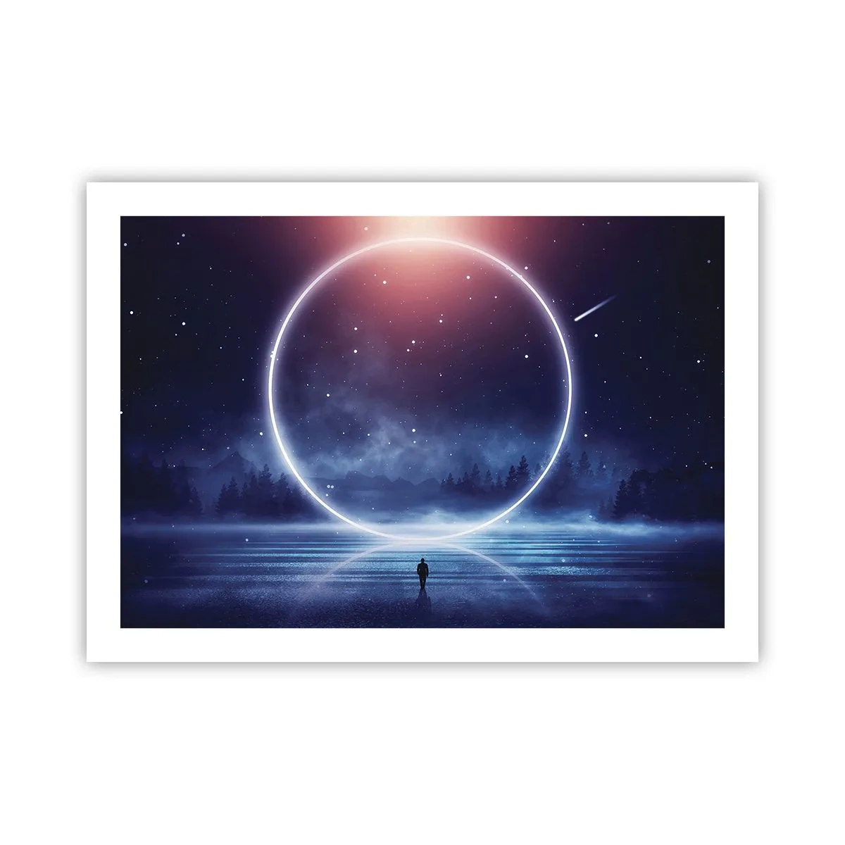 Poster - Ze zijn er al... - 70x50 cm