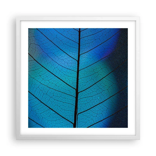 Poster in een witte lijst - Ingewikkelde constructie - 50x50 cm