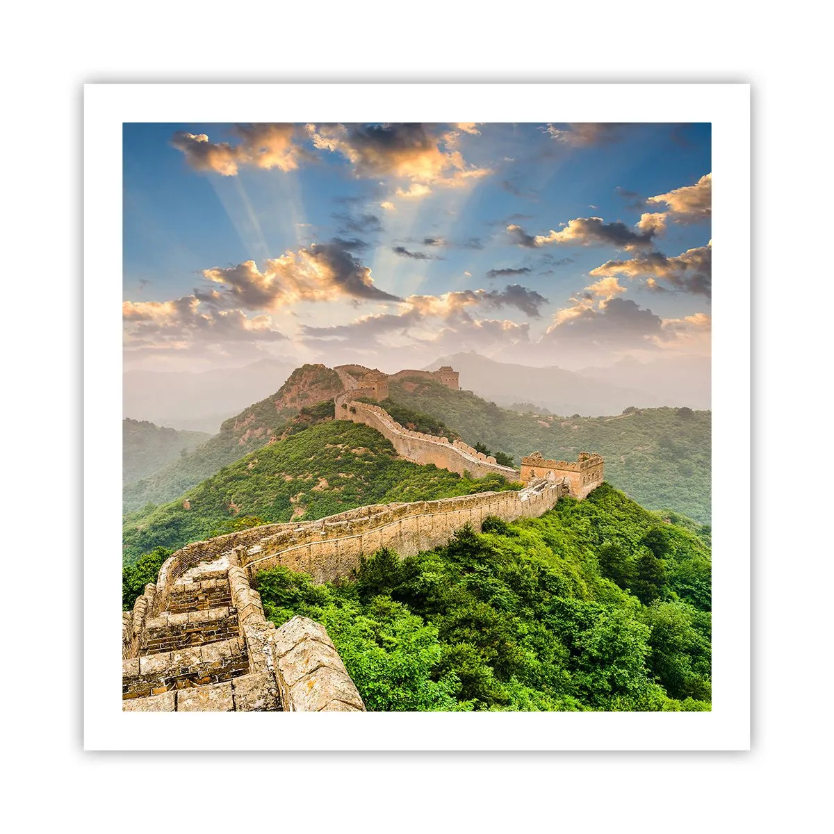 Poster - Eeuwige grootheid - 60x60 cm