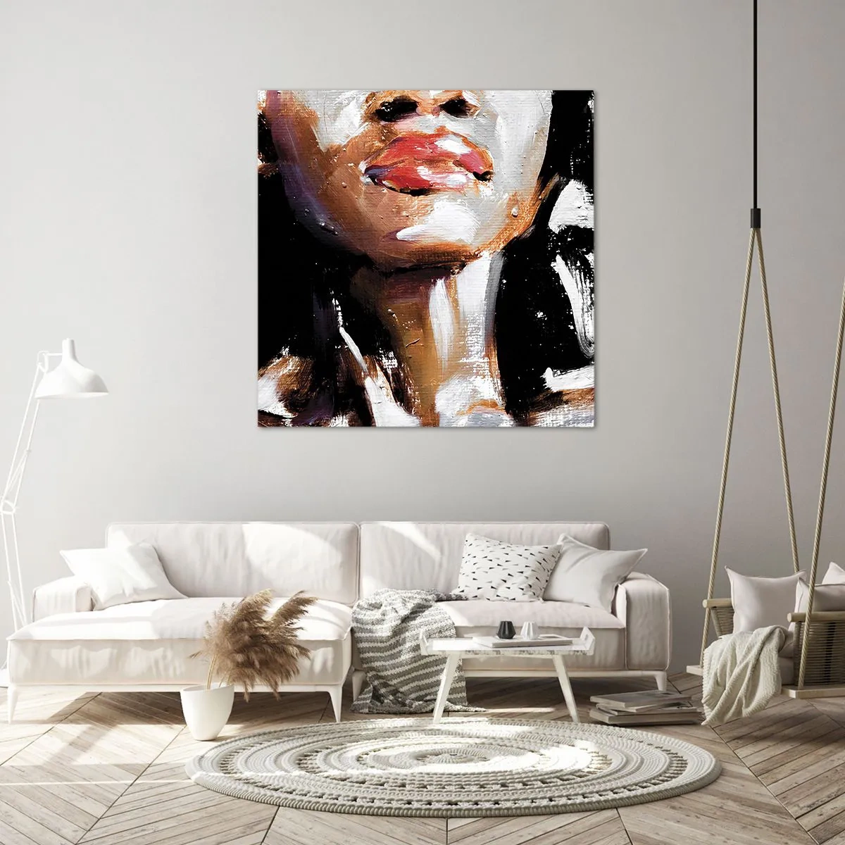 Schilderen op canvas - Trots zonder vooroordelen - 70x70 cm