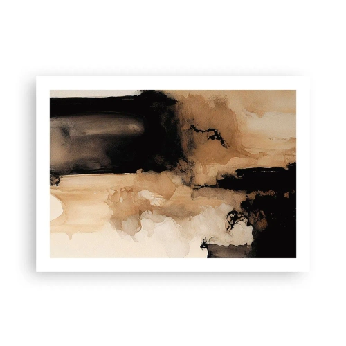 Poster - Intrigerende abstractie - 70x50 cm
