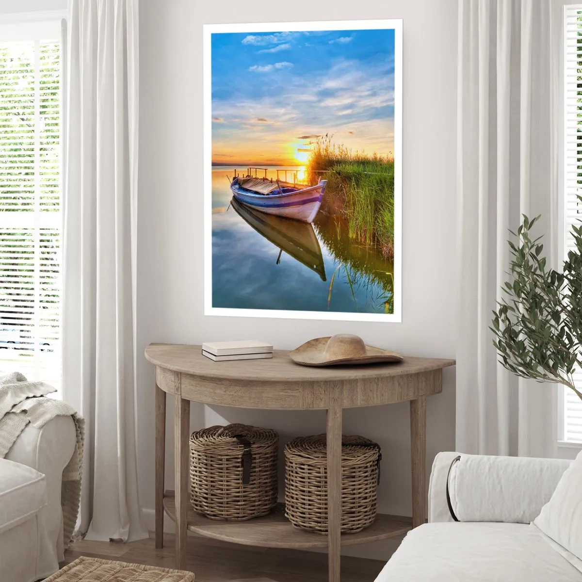 Poster - Baai van vervulde dromen - 70x100 cm