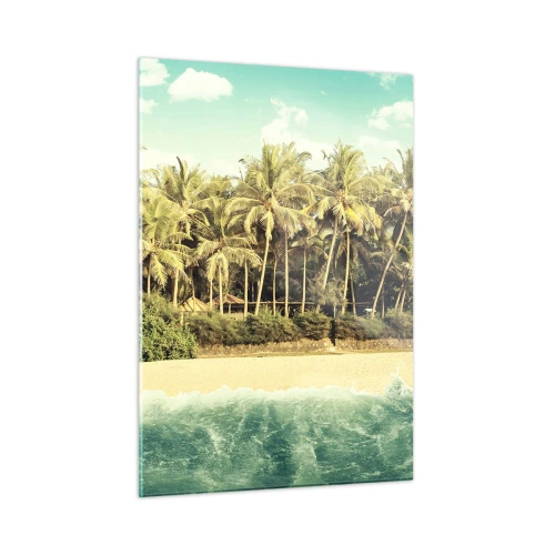 Schilderen op glas - Hoe zit het hier? - 50x70 cm