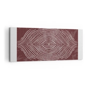 Schilderen op canvas - De ruimte spreekt - 120x50 cm