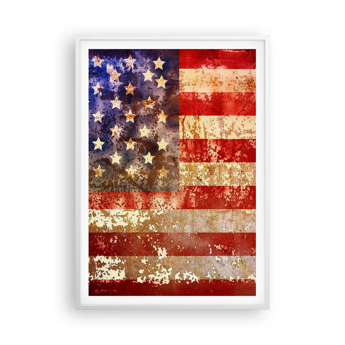 Poster in een witte lijst - Glorie vervaagt niet - 70x100 cm
