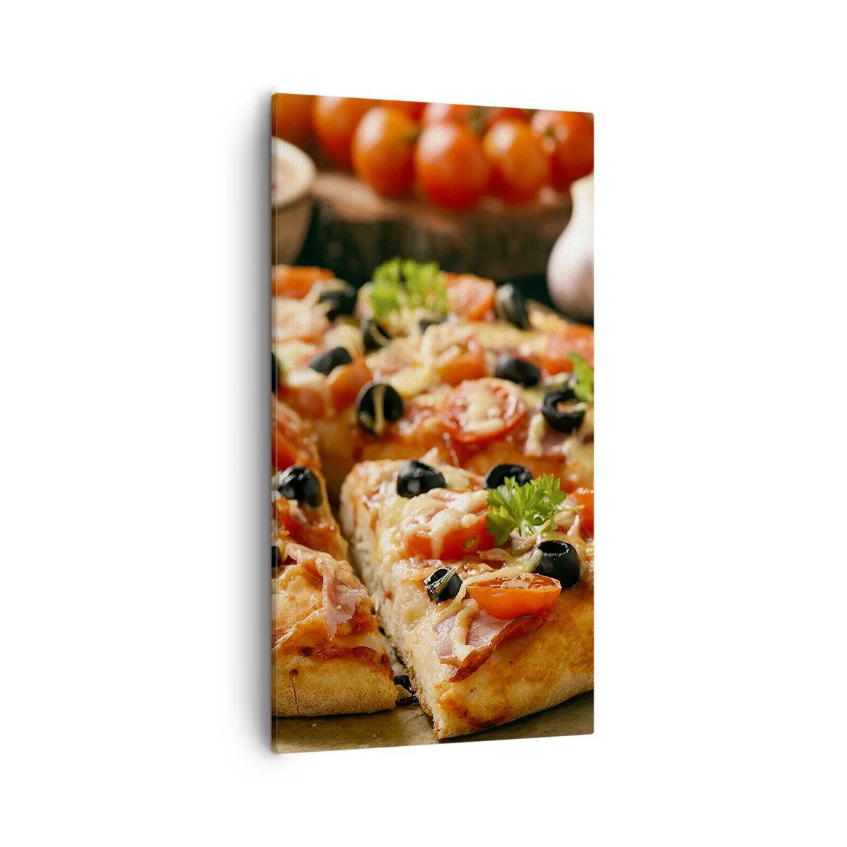 Schilderen op canvas - Je bent er weer mee weggekomen - 55x100 cm