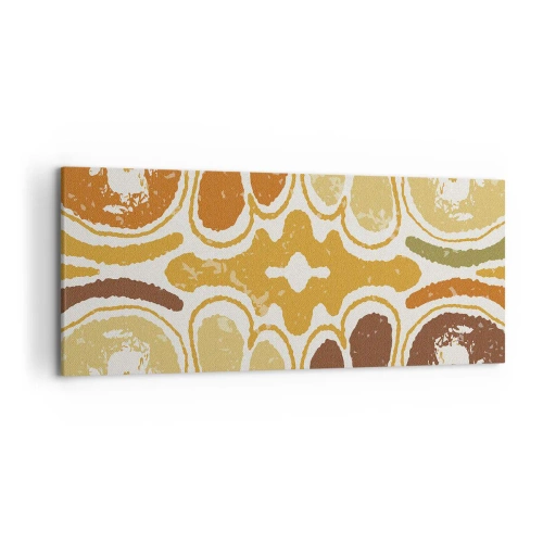 Schilderen op canvas - Sentimentele abstractie - 120x50 cm