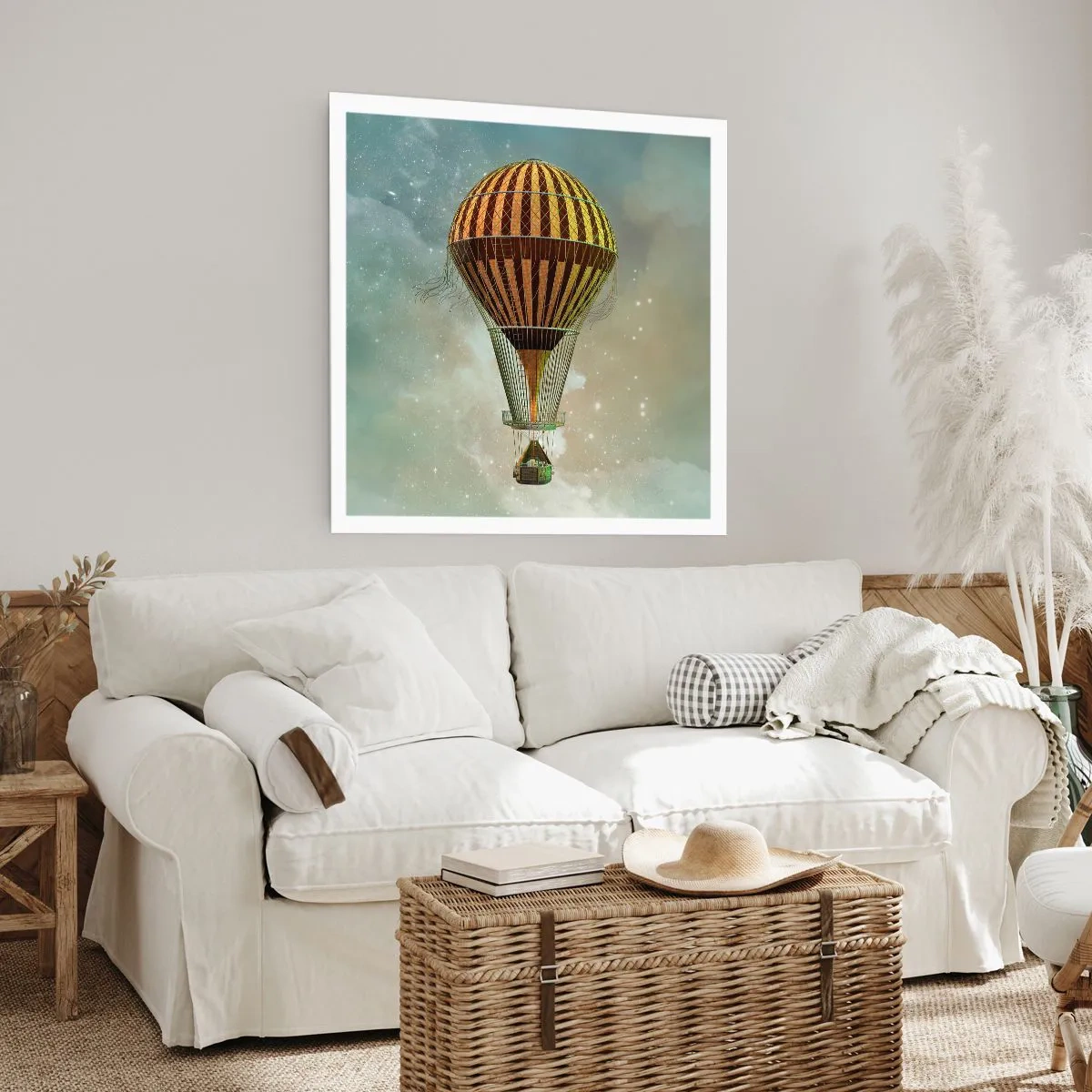 Poster - Baanbrekende vluchten - 60x60 cm