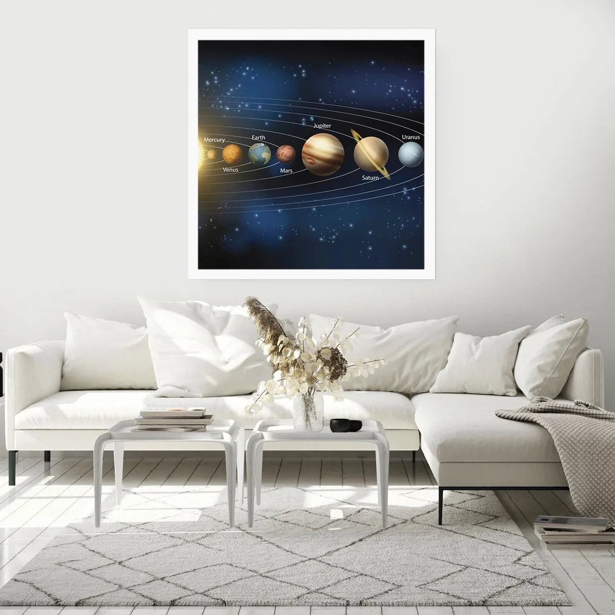 Poster - Een van de tien - 60x60 cm