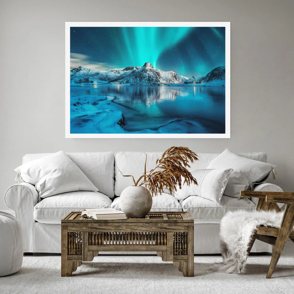 Poster - lichtnacht - 40x30 cm