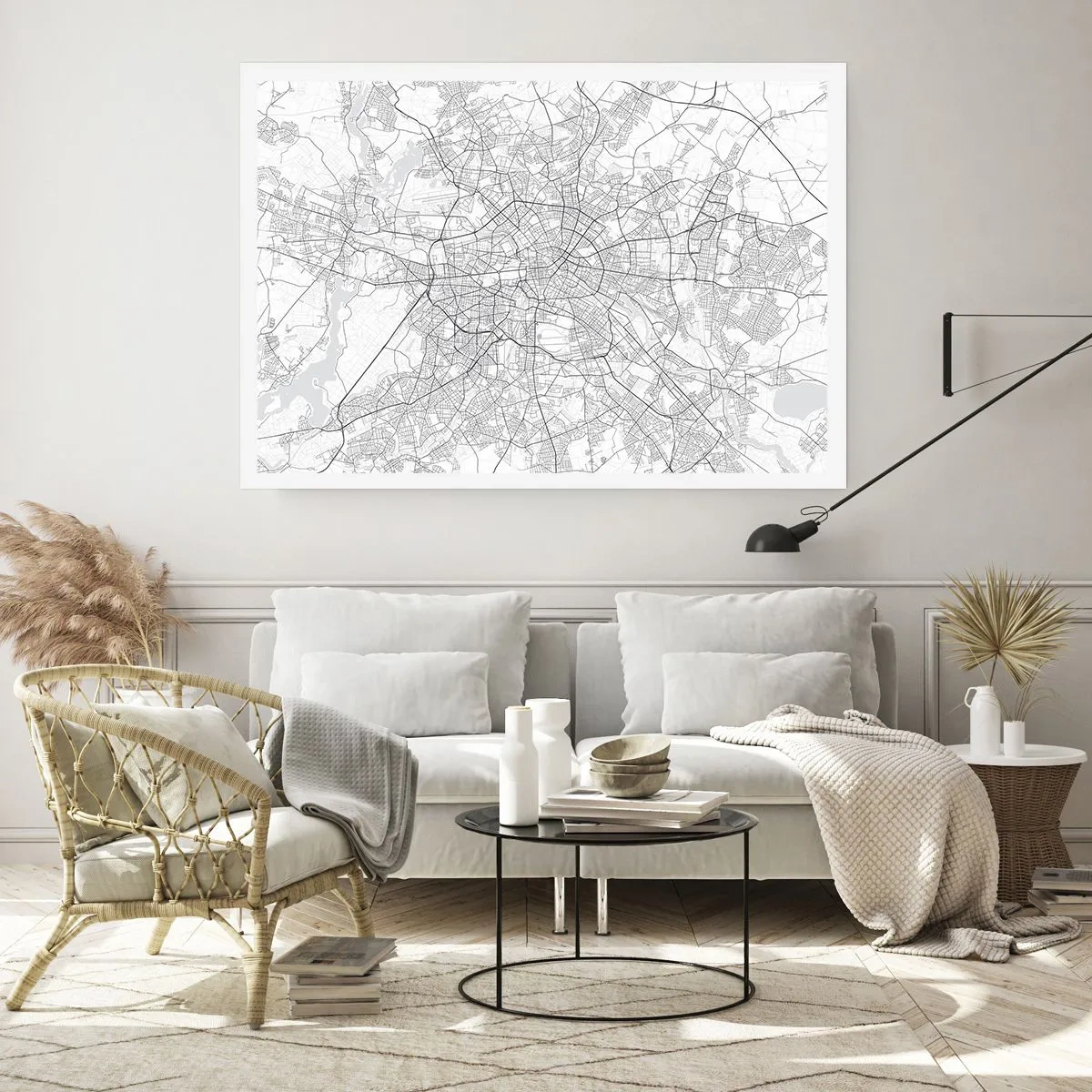 Poster - Berlijnse bloem - 91x61 cm