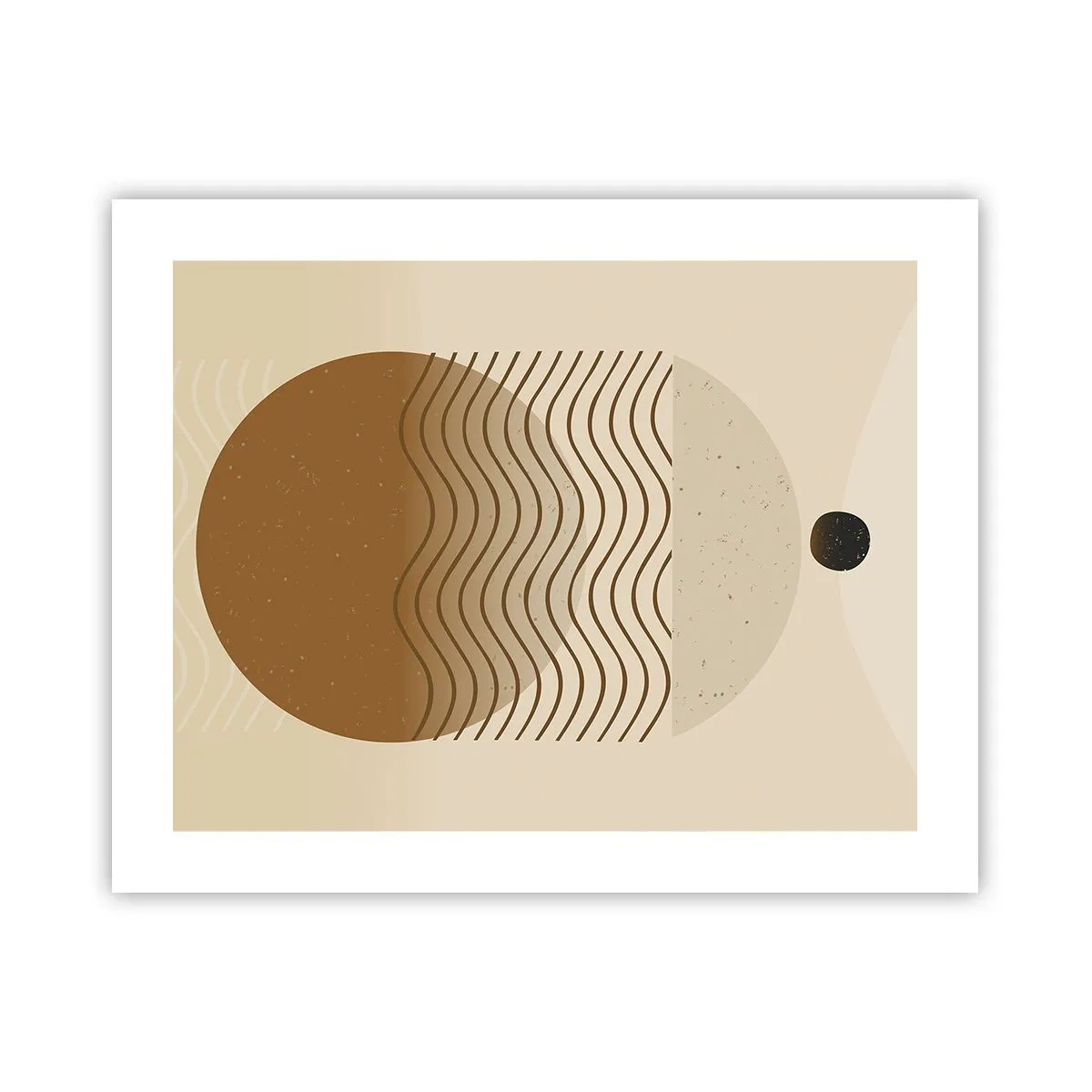 Poster - Over de oorsprong van geometrische figuren - 50x40 cm