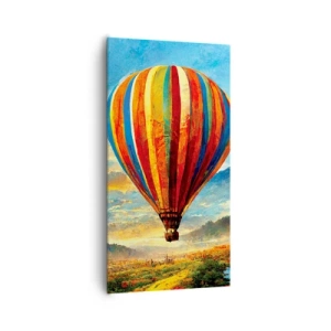 Schilderen op canvas - In stilte zie je meer - 65x120 cm