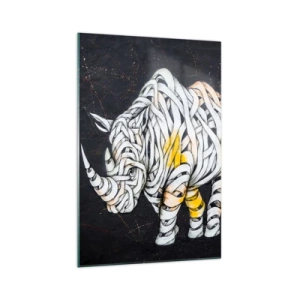 Schilderen op glas - Hardvochtigheid is een mythe - 70x100 cm