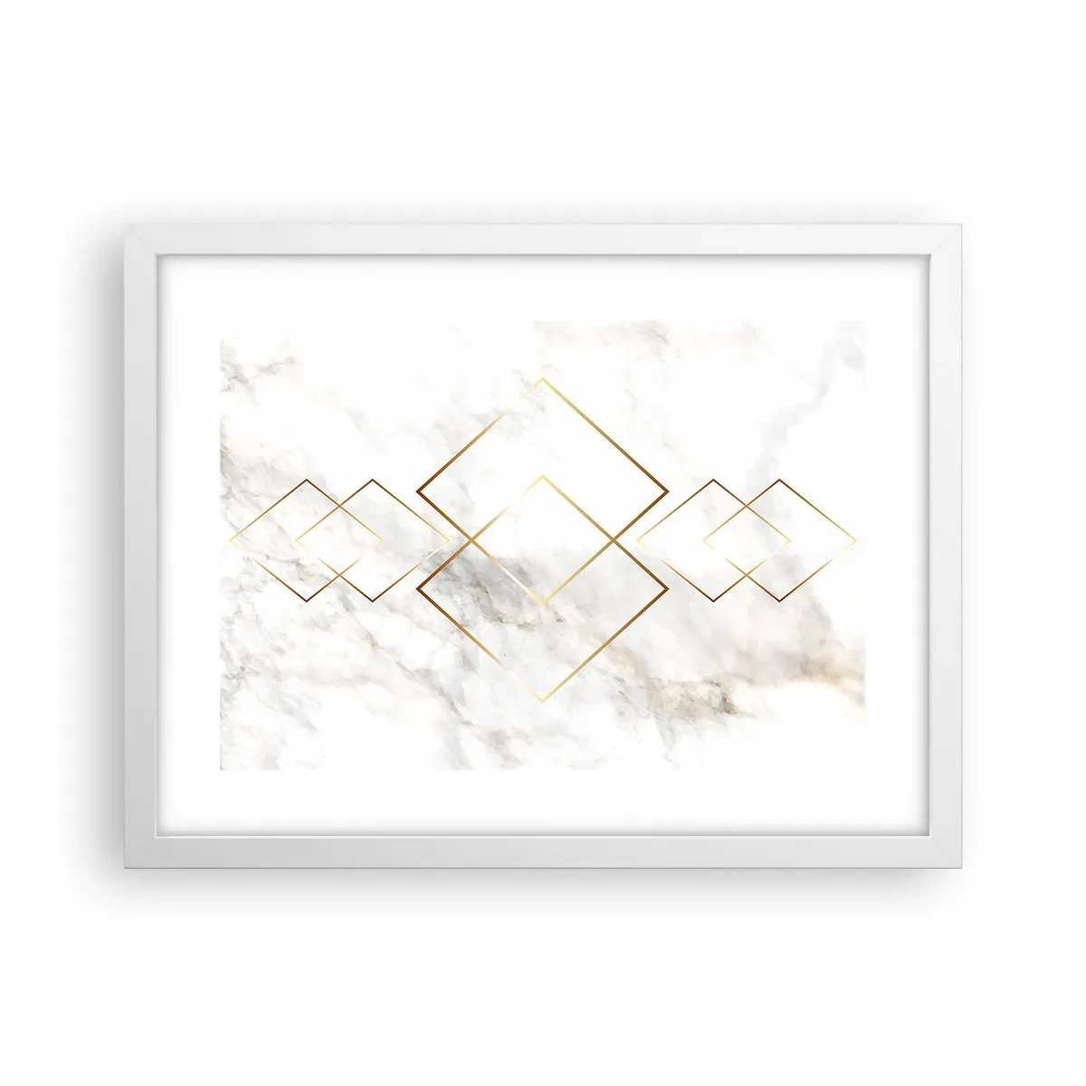 Poster in een witte lijst - Een uitzicht tot in het oneindige - 40x30 cm