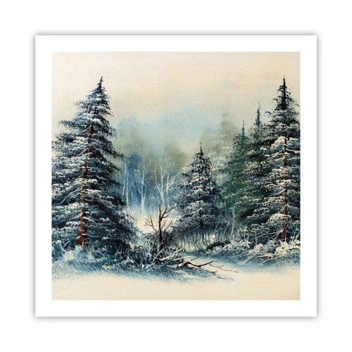 Poster - Klaar voor kerst - 60x60 cm