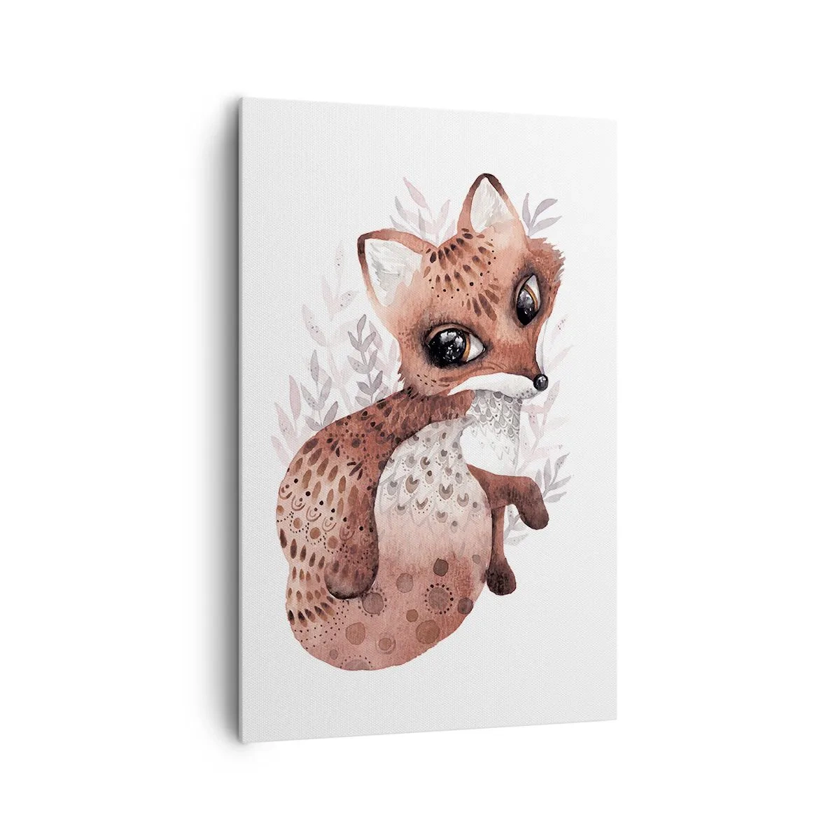 Schilderen op canvas - Houd er gewoon van - 80x120 cm