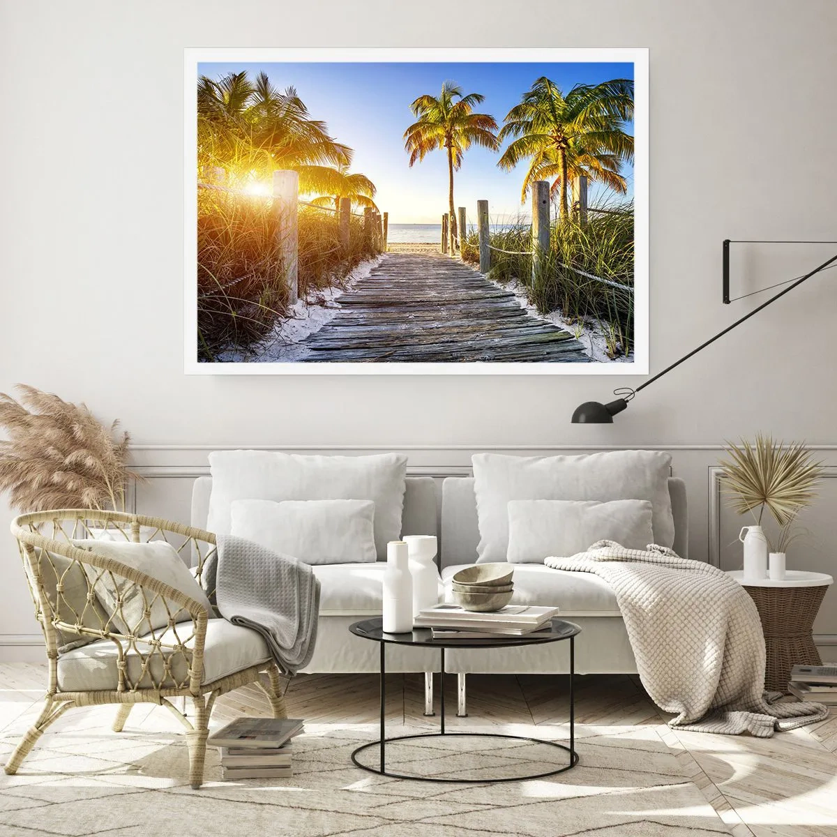 Poster - Rechtstreeks naar het paradijs - 40x30 cm