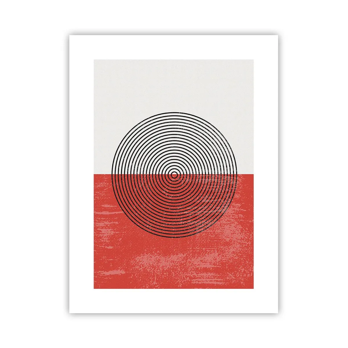 Poster - Op de kop geslagen - 30x40 cm