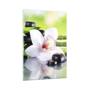 Schilderen op glas - Koele frisheid - 80x120 cm