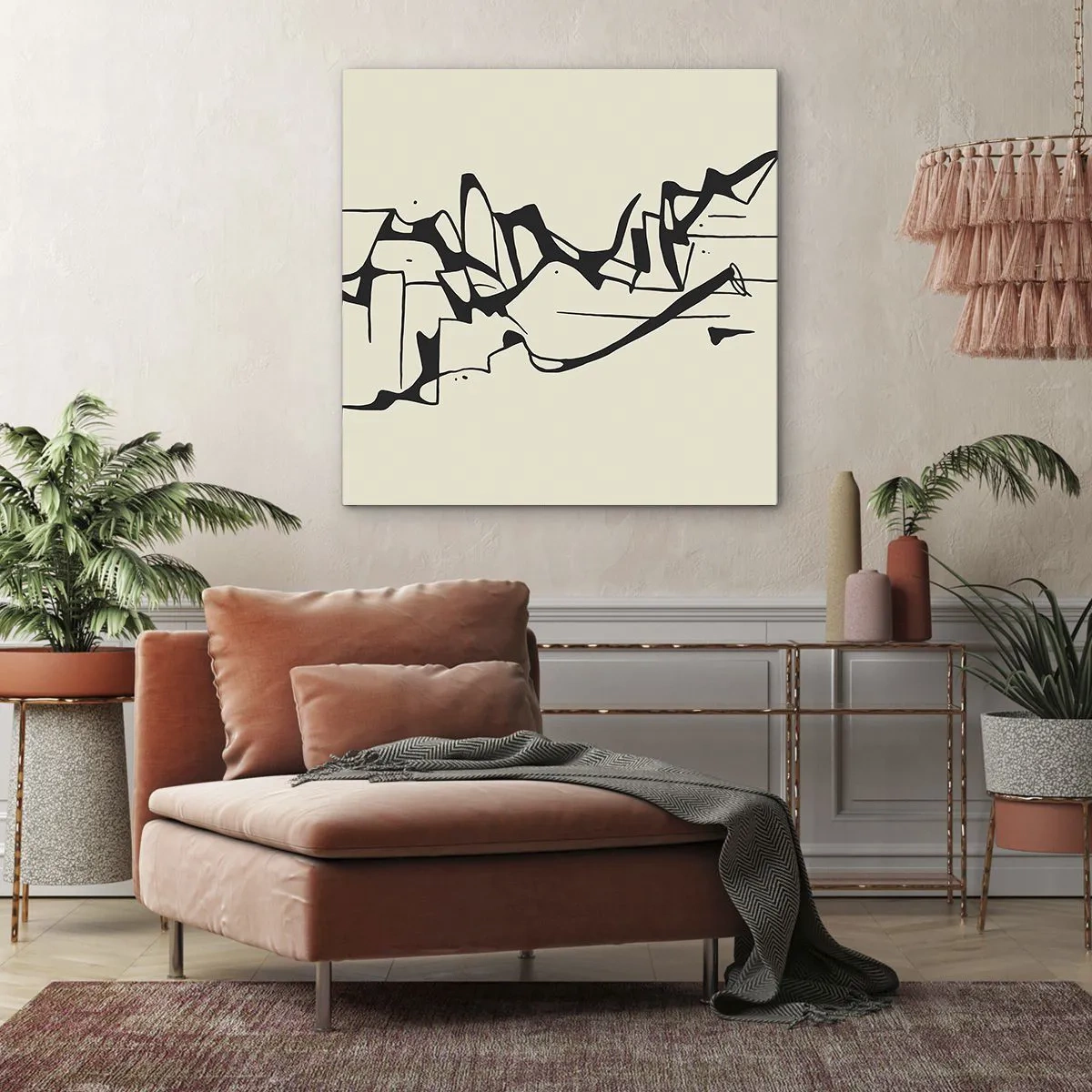 Schilderen op canvas - Misschien een landschap - 40x40 cm