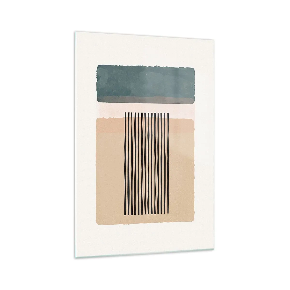 Schilderen op glas - Alles is oke - 70x100 cm