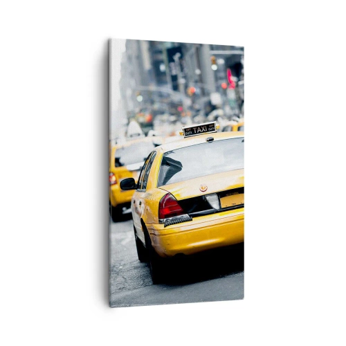 Schilderen op canvas - Alleen in deze stad - 45x80 cm