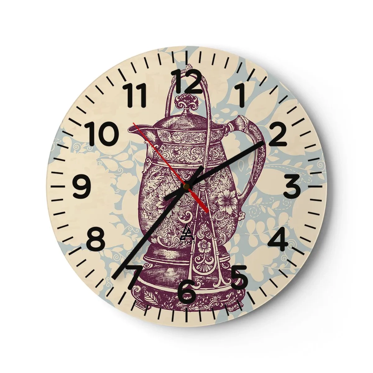 Wandklok - Klok - De schoonheid van het dagelijks leven - 30x30 cm