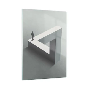 Schilderen op glas - Maar het is toch mogelijk - 50x70 cm