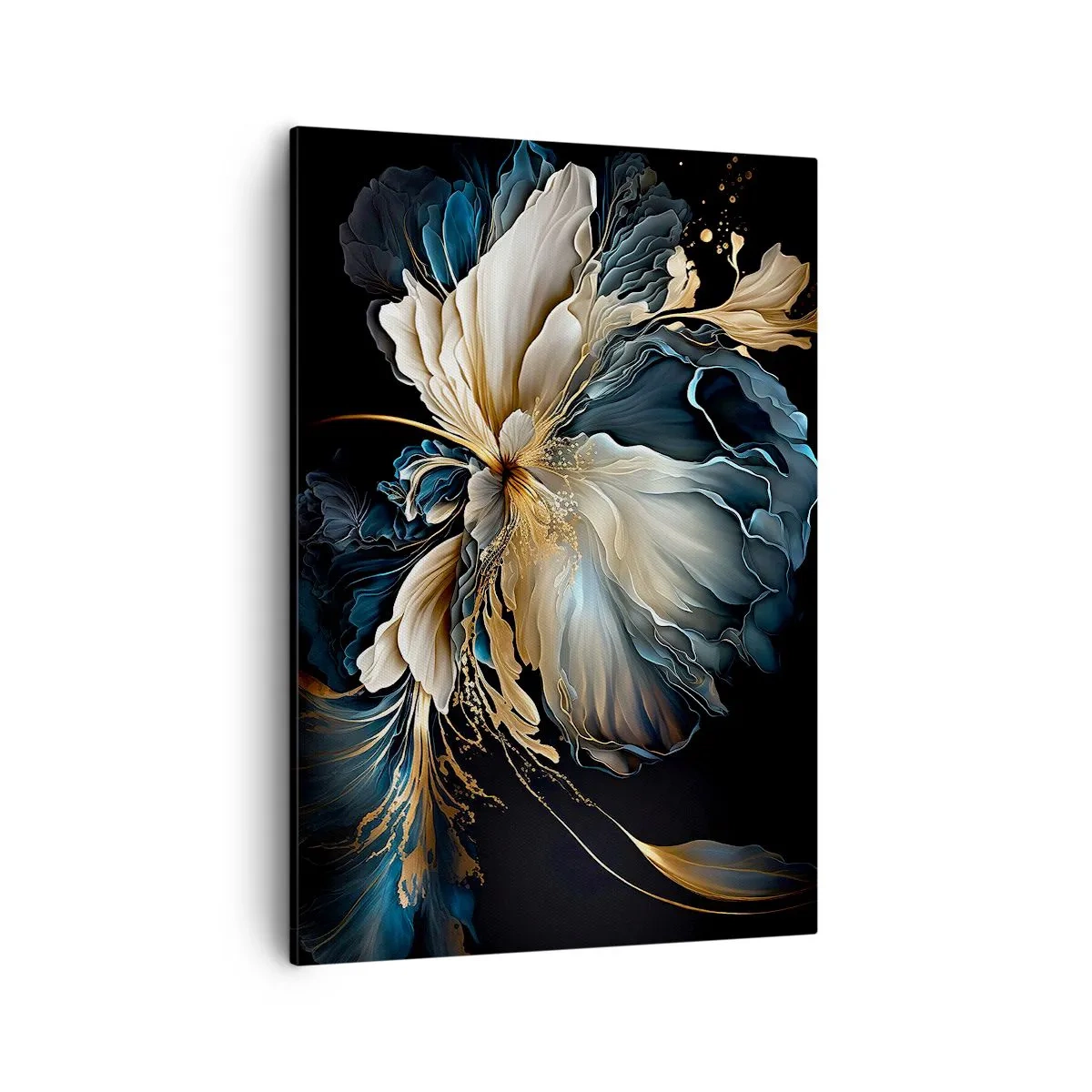 Schilderen op canvas - Sprookjesachtige varenbloem - 50x70 cm