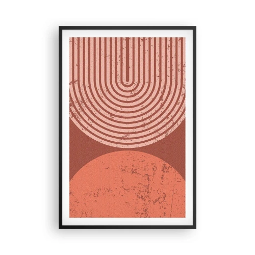 Poster in een zwarte lijst - Een nauwe band - 61x91 cm