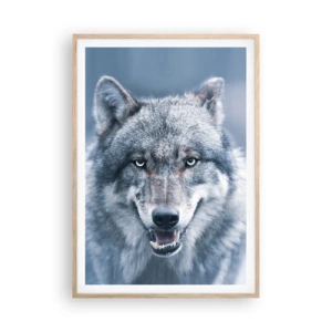 Een poster in een licht eiken lijst - Ga jij de uitdaging aan? - 70x100 cm