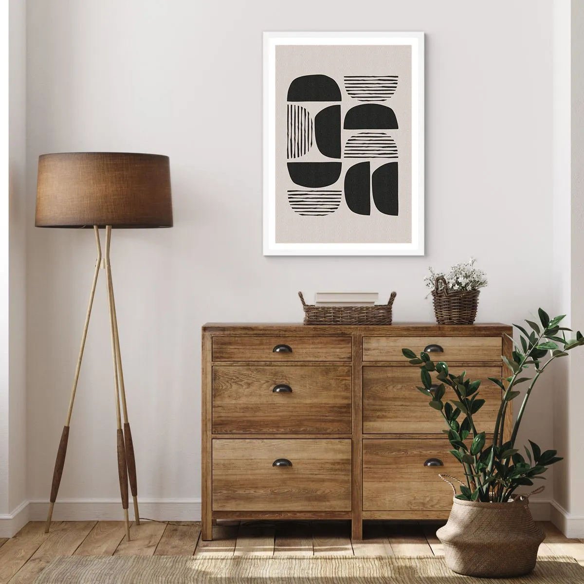 Poster in een witte lijst - Halfslachtige deals - 30x40 cm