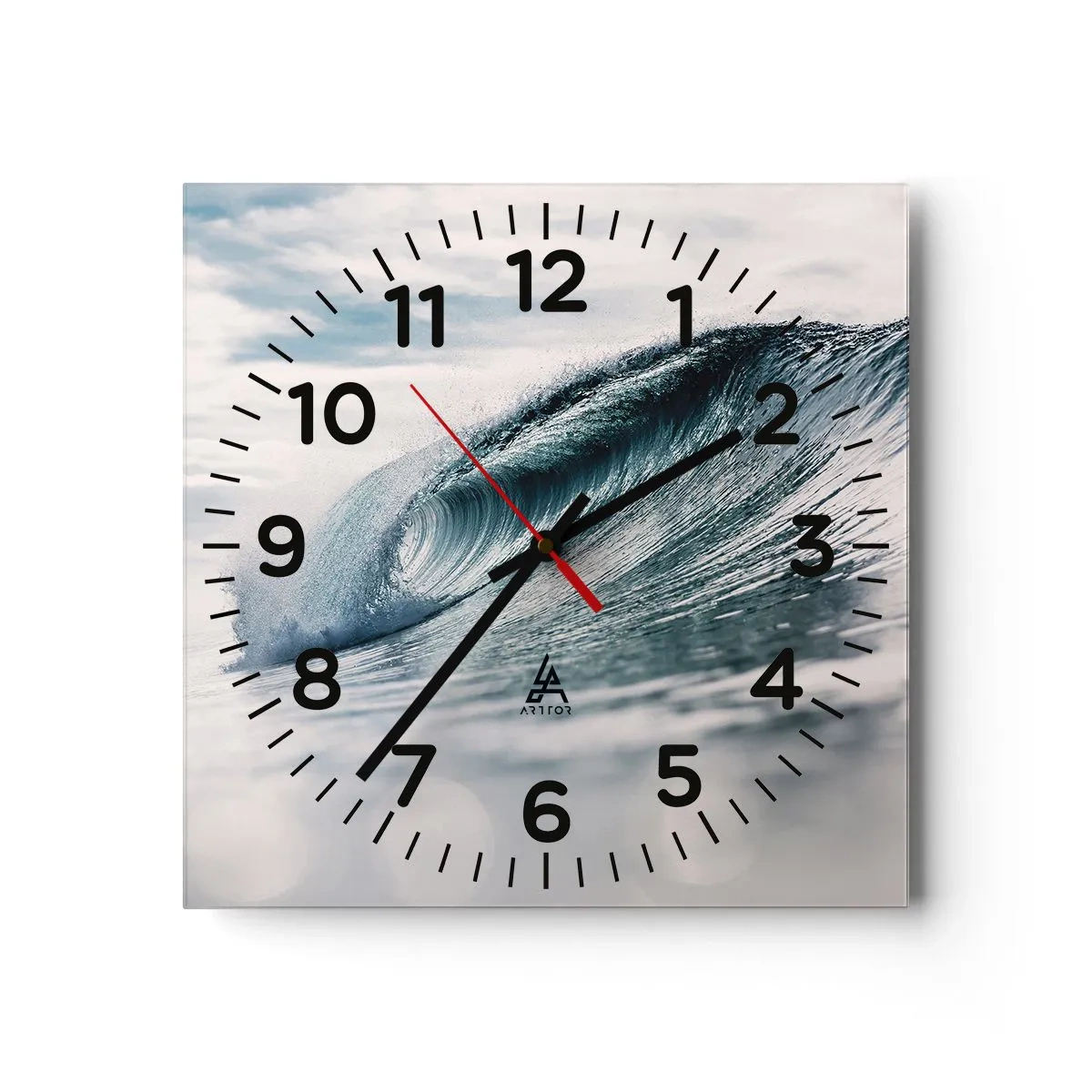Wandklok - Klok - Waterpiek - 30x30 cm