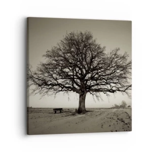 Schilderen op canvas - Van hier tot in de eeuwigheid - 30x30 cm