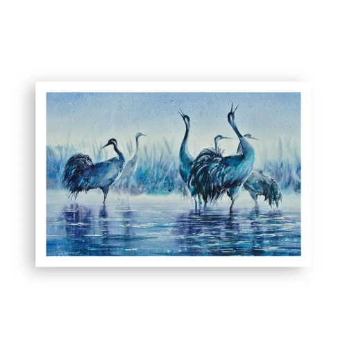 Poster - Ochtendvergadering - 91x61 cm