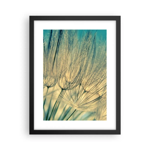 Poster in een zwarte lijst - In afwachting van de wind - 30x40 cm