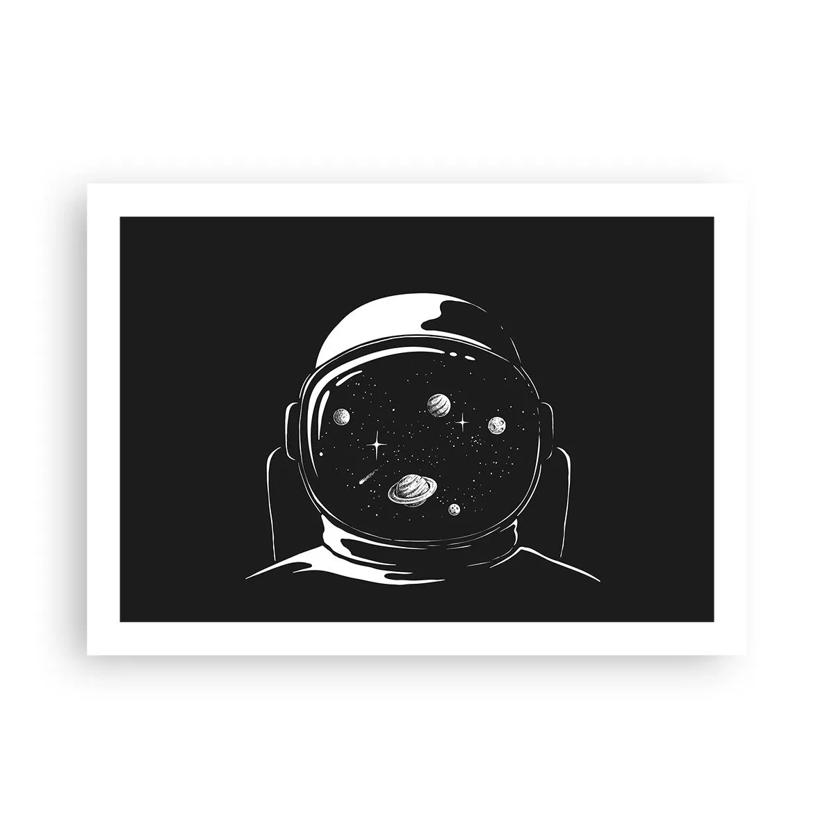 Poster - Mooi uitzicht - 70x50 cm